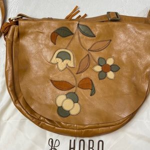 HOBO Embroidered Maverick crossbody in “Earth”